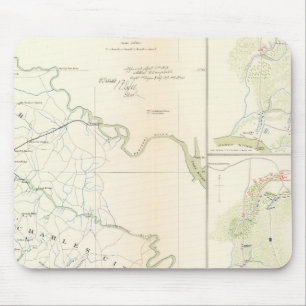 Tapis De Souris Terrain de bataille Richmond, Va