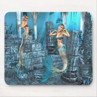 Tapis De Souris Terrain de jeu de sirènes