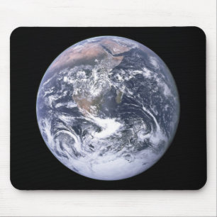 Tapis De Souris Terre À Partir D'Apollo 17, Le Marbre Bleu
