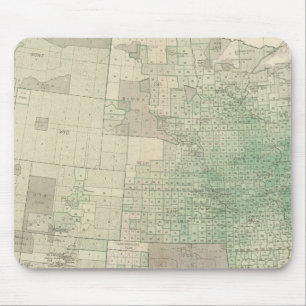 Tapis De Souris Terres agricoles par comté