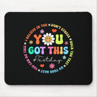Tapis De Souris Test Day Rock The Test Teacher Test Day You got