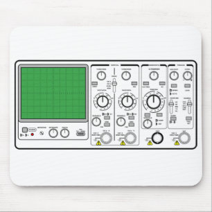 Tapis De Souris Tester de tension Oscilloscope générique du pannea