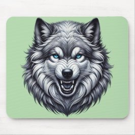 Tapis De Souris Tête de loup narling