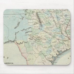 Tapis De Souris Texas des États-Unis d'Amérique