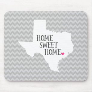 Tapis De Souris Texas Home State Chevron Mouse Pad
