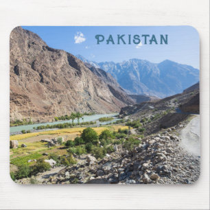 Tapis De Souris Texte personnalisé Pakistan