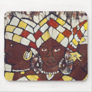Tapis De Souris Textiles peints à la main représentant tous les jo
