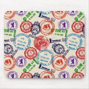 Tapis De Souris Texture avec de vrais timbres