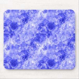 Tapis De Souris Texture croûtée bleue