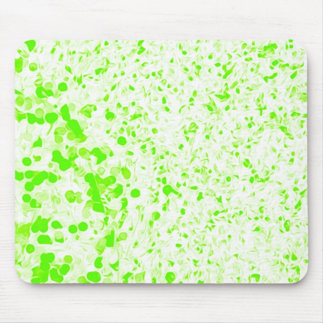 Tapis De Souris Texture de plaque - Vert chaux (Devant)