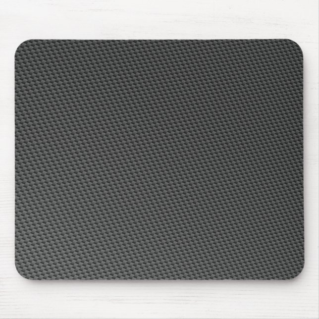 Tapis De Souris texture faite sur commande de fibre de carbone (Devant)