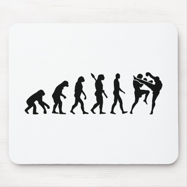Tapis De Souris Thaïlandais de Muay d'évolution (Devant)
