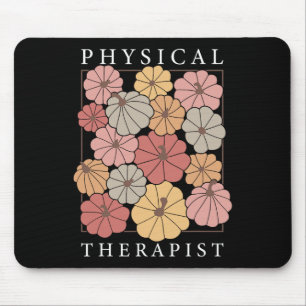 Tapis De Souris Thanksg, Citrouille de thérapie physique Chute Pt 