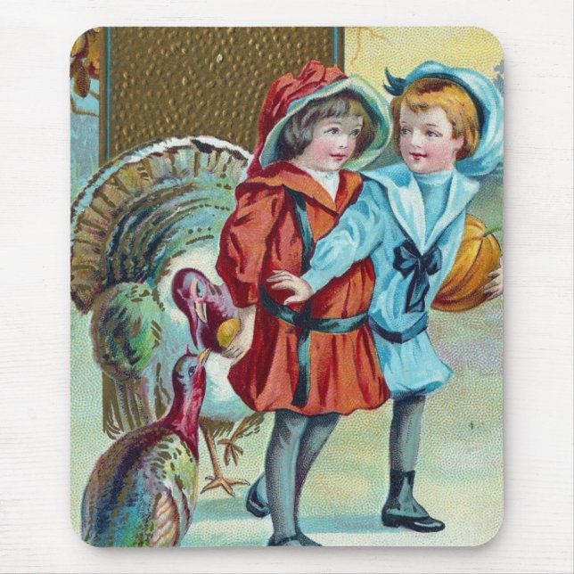 Tapis De Souris Thanksgiving (Devant)