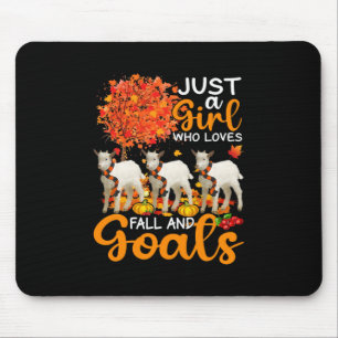 Tapis De Souris Thanksgiving Juste Une Fille Qui Aime La Chute Et