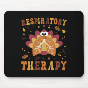 Tapis De Souris Thanksgiving Respiratory Therapist Fall Au