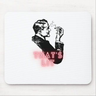 Tapis De Souris That's lit - Vintage Smoker - Funny