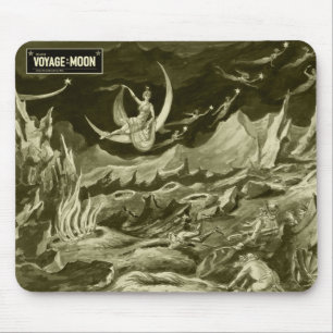Tapis De Souris The Art of *Voyage to the Moon* Mousepad