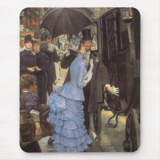 Tapis De Souris The Bridesmaid (alias Le Voyageur) par James Tisso (Devant)