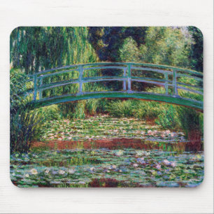 Tapis De Souris The Japanese Bridge (Water-Lily Pond), Monet