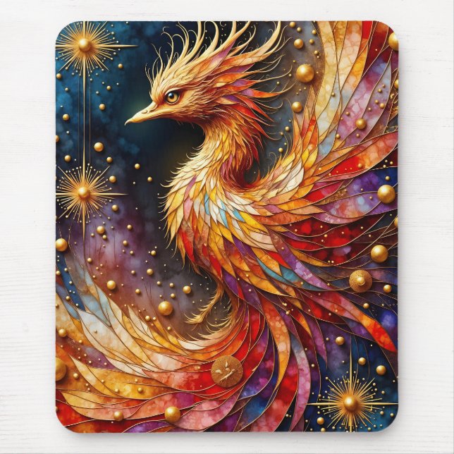 Tapis De Souris The Phoenix in the Stars (Devant)