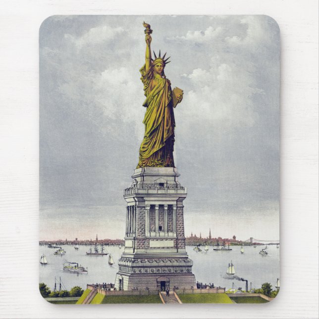 Tapis De Souris The Statue of Liberty, The Great Bartholdi Statue (Devant)