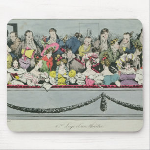 Tapis De Souris Théâtre de d'un de Loge de première