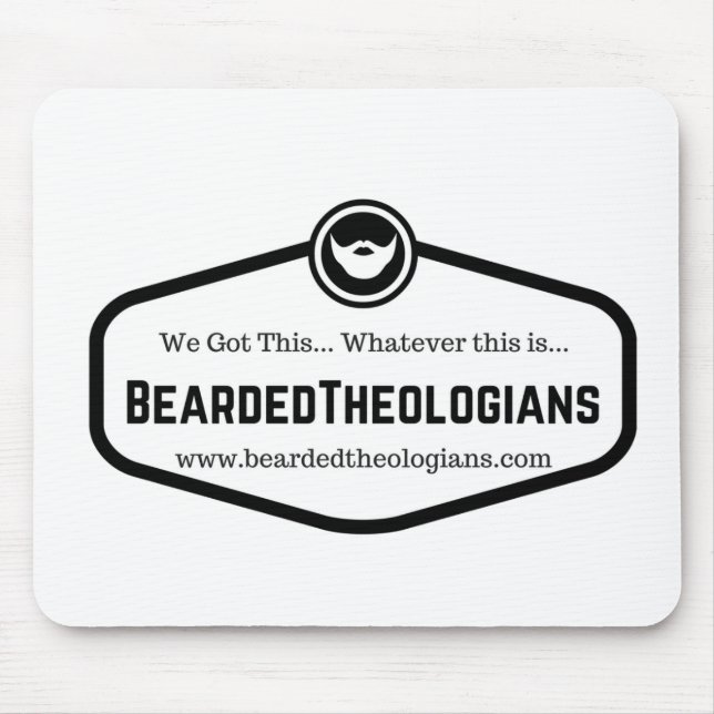Tapis De Souris Théologiens barbus Mousepad (Devant)
