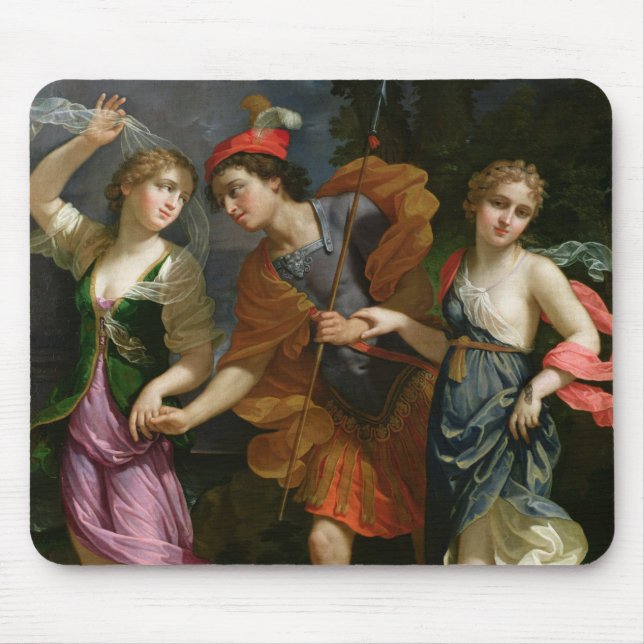 Tapis De Souris Theseus avec Ariadne et Phaedra (Devant)