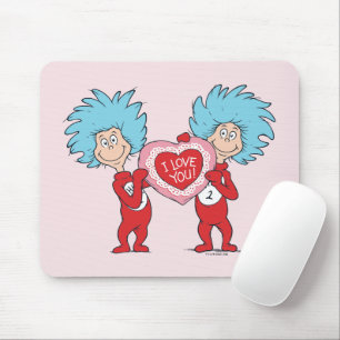 Tapis De Souris Thing One Thing Two Je T'Aime