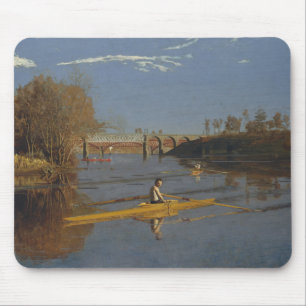 Tapis De Souris Thomas Eakins - les avirons simples de champion