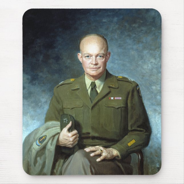 Tapis De Souris Thomas Edgar Stephens Dwight D. Eisenhower (Devant)
