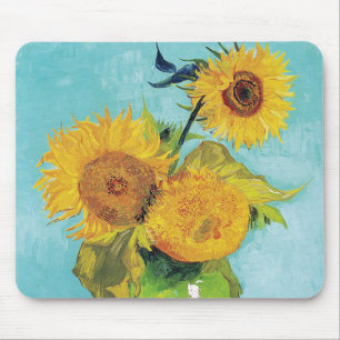 Tapis De Souris Three Sunflowers, Van Gogh