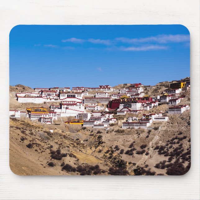 Tapis De Souris Tibet - Monastère bouddhique de Ganden (Devant)