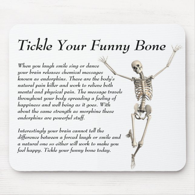 Tapis De Souris Ticker Ton Os Drôle (Devant)