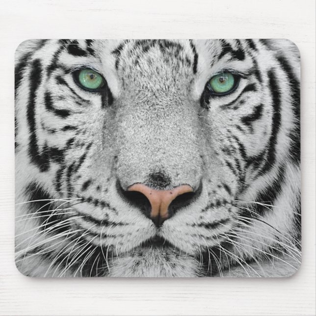 Tapis De Souris Tigre blanc (Devant)