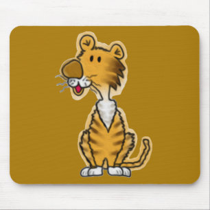 Tapis De Souris Tigre de bande dessinée