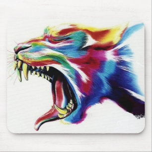 Tapis De Souris tigre de couleur