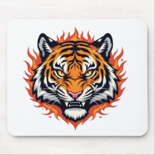 Tapis De Souris Tigre Silencieux – Précision et Puissance
