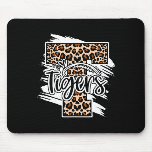 Tapis De Souris Tigres de football Esprit d'équipe de fan de sport