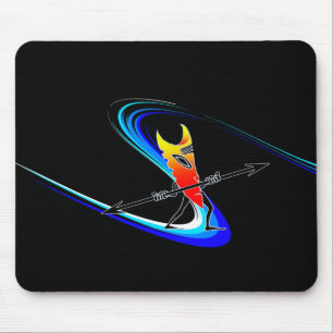 Tapis De Souris Tiki Surfer