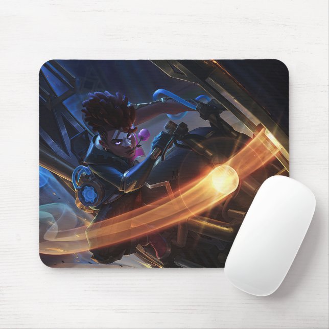 Tapis De Souris Time Bender Gaming Mousepad | Plaque principale Ch (Avec souris)
