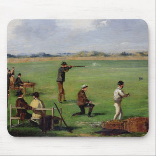 Tapis De Souris Tir (huile sur le papier)