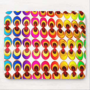 Tapis De Souris Tissu psychédélique