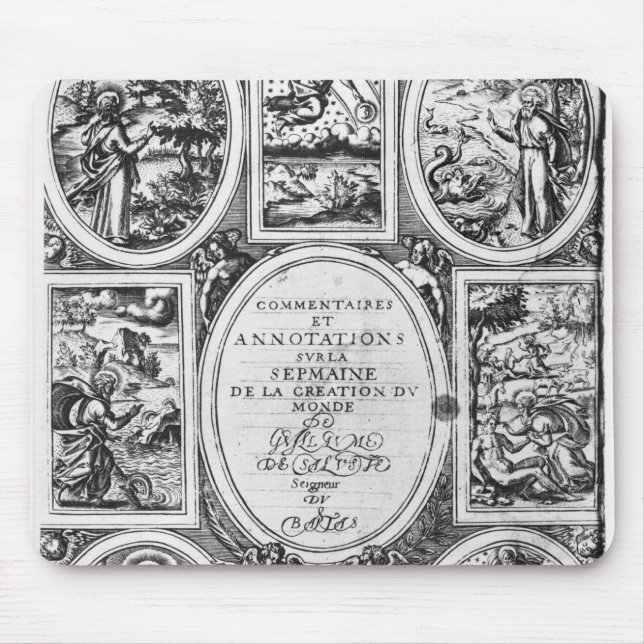 Tapis De Souris Titlepage de 'Commentaires et d'Annotations� (Devant)