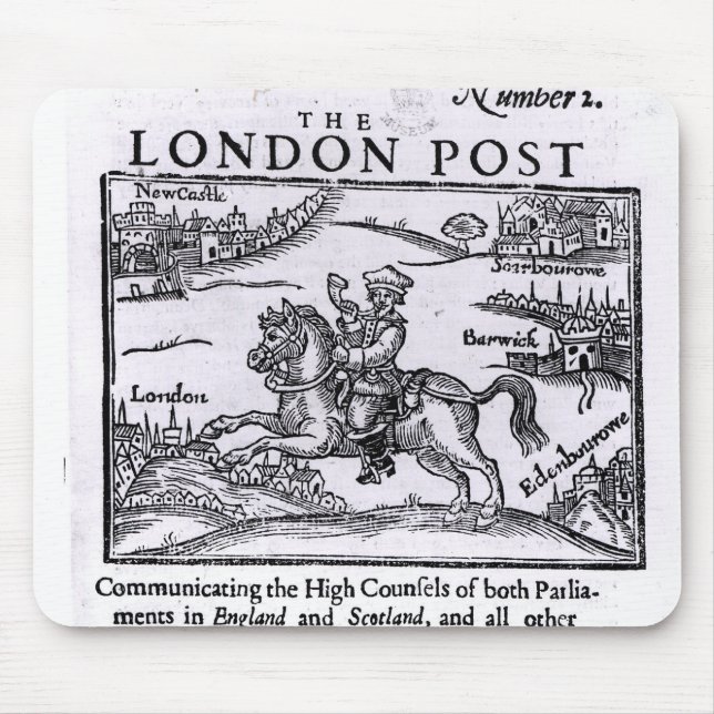 Tapis De Souris Titlepage 'des nouvelles de Londres (Devant)