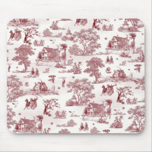 Tapis De Souris Toile De Jouy - après-midi vintage