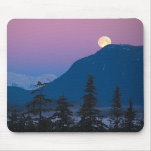 Tapis De Souris Tombe nocturne en Alaska