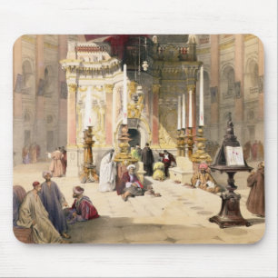 Tapis De Souris Tombeau de la tombe sainte, le 10 avril 1839, pla