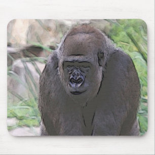 Tapis De Souris toony Gorilla